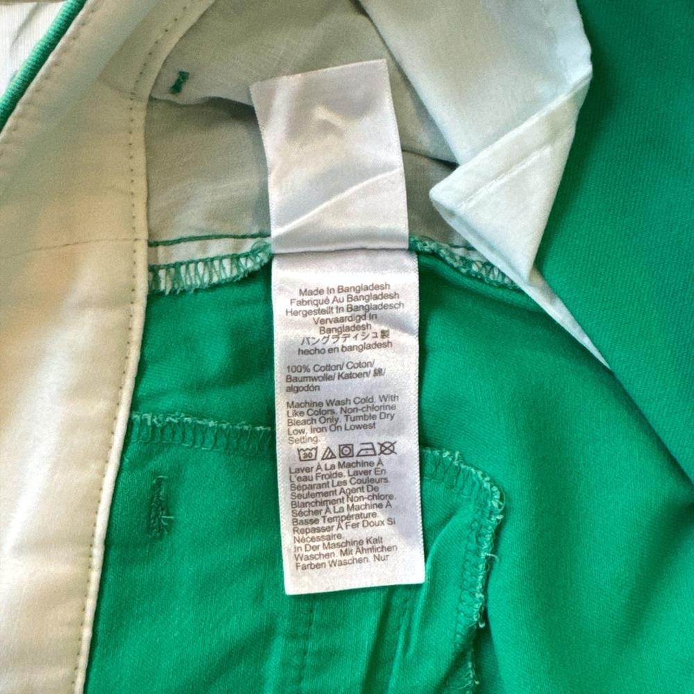J.Crew 3.5 inch Classic Chino Short in Kelly Green Size 2 - Picture 11 of 12